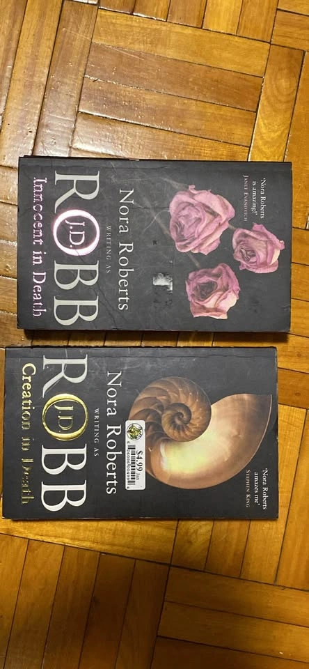 Declutter J.D. Robb Nora Roberts Books: Innocent in Death and Cr - photo 2