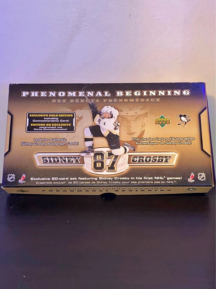 2005-06 Upper Deck Sidney Crosby 20 Card Set & Jumbo Card