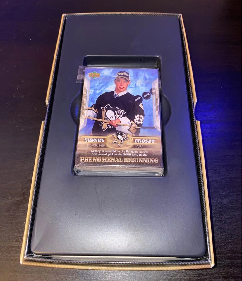 2005-06 Upper Deck Sidney Crosby 20 Card Set & Jumbo Card - photo 5