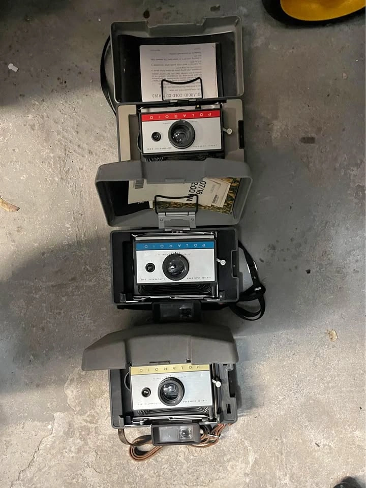 Polaroid Land Camera 220 210 215 Instant Film Camera