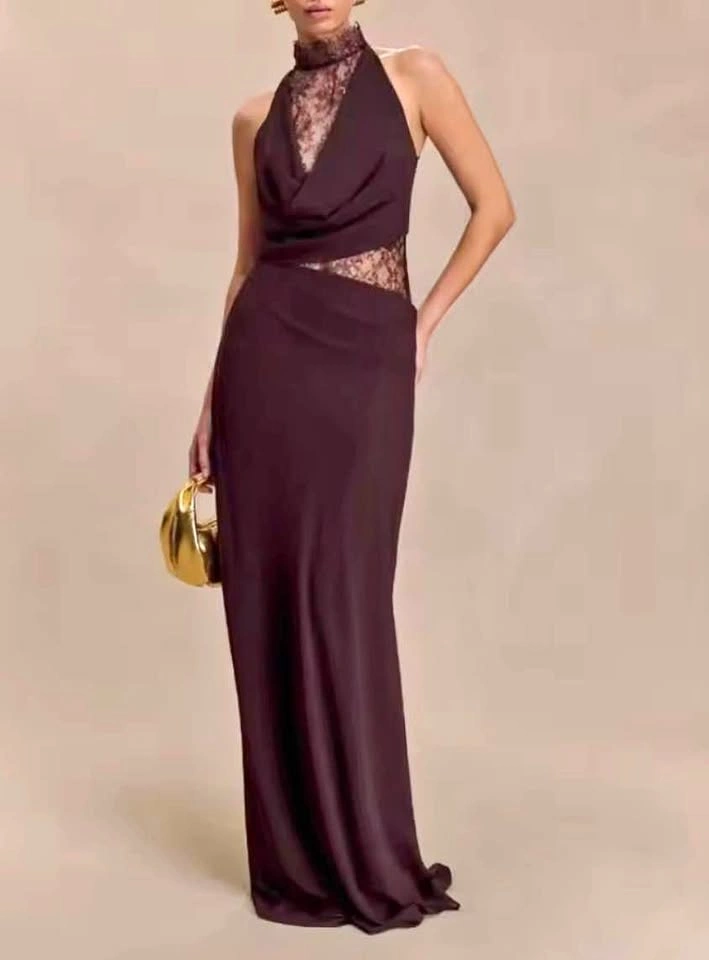 Burgundy Maxi Dress