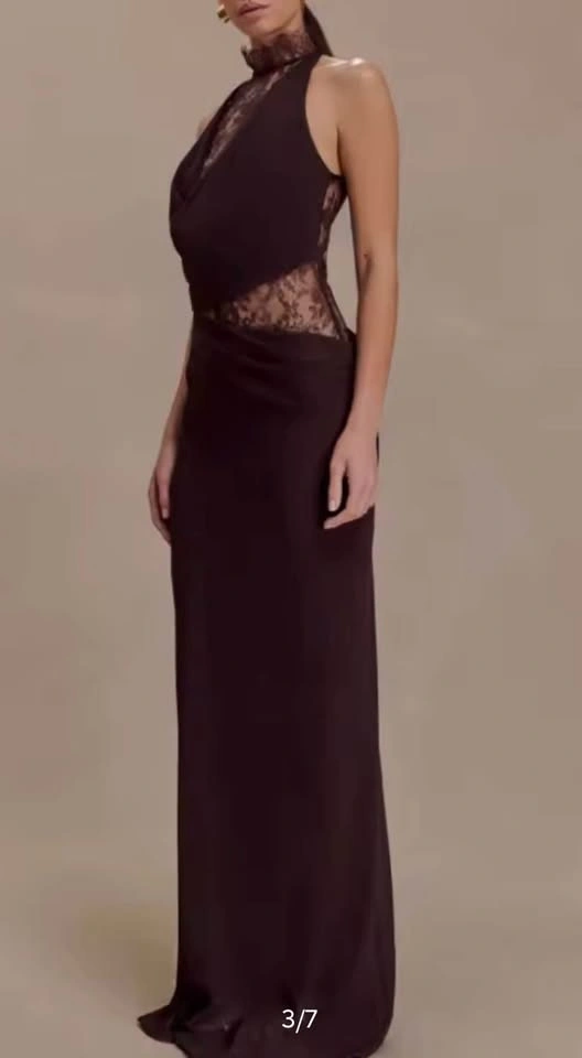 Burgundy Maxi Dress - photo 2