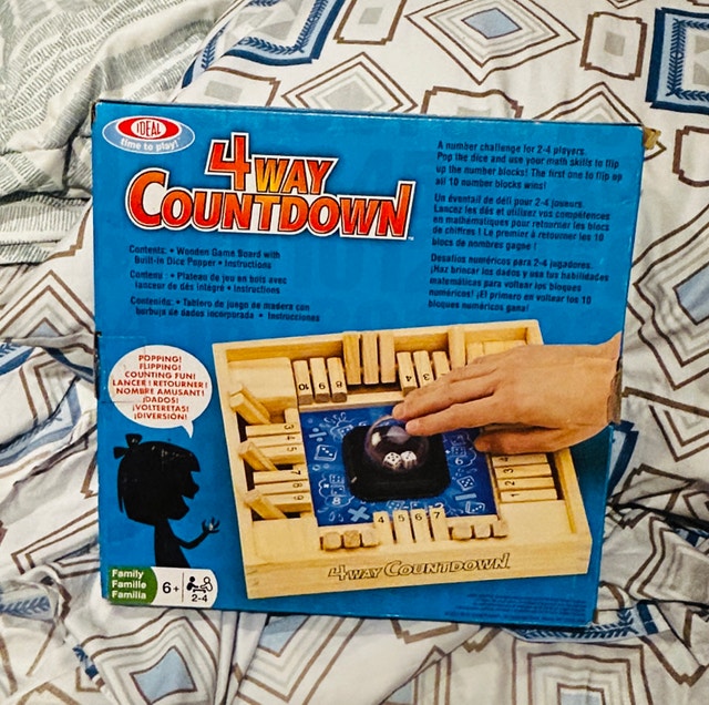 4-Way Countdown Board Game - photo 2