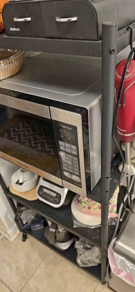 Microwave Stand with Storage [Moving Sale]