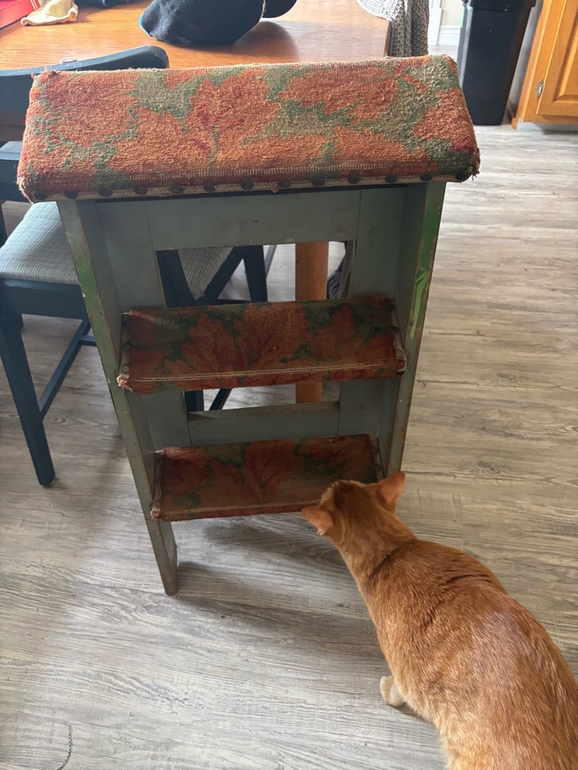 Vintage Wooden Step Stool - photo 5