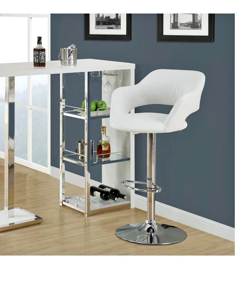 Monarch Specialties Chrome Metal Bar Stool 1 PC