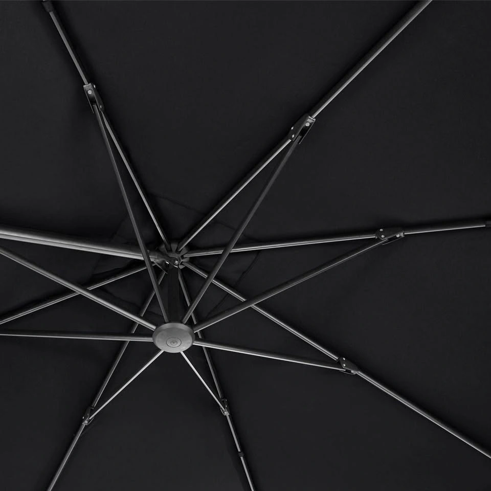Hometrends 10 ft. x 10 ft. Offset Square Umbrella & Base - photo 2