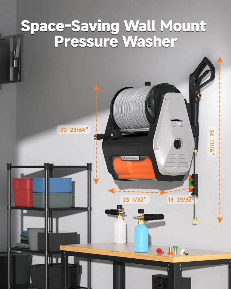 Giraffe Tools Wall Mounted Pressure Washer PRO 3700 PSI - photo 2
