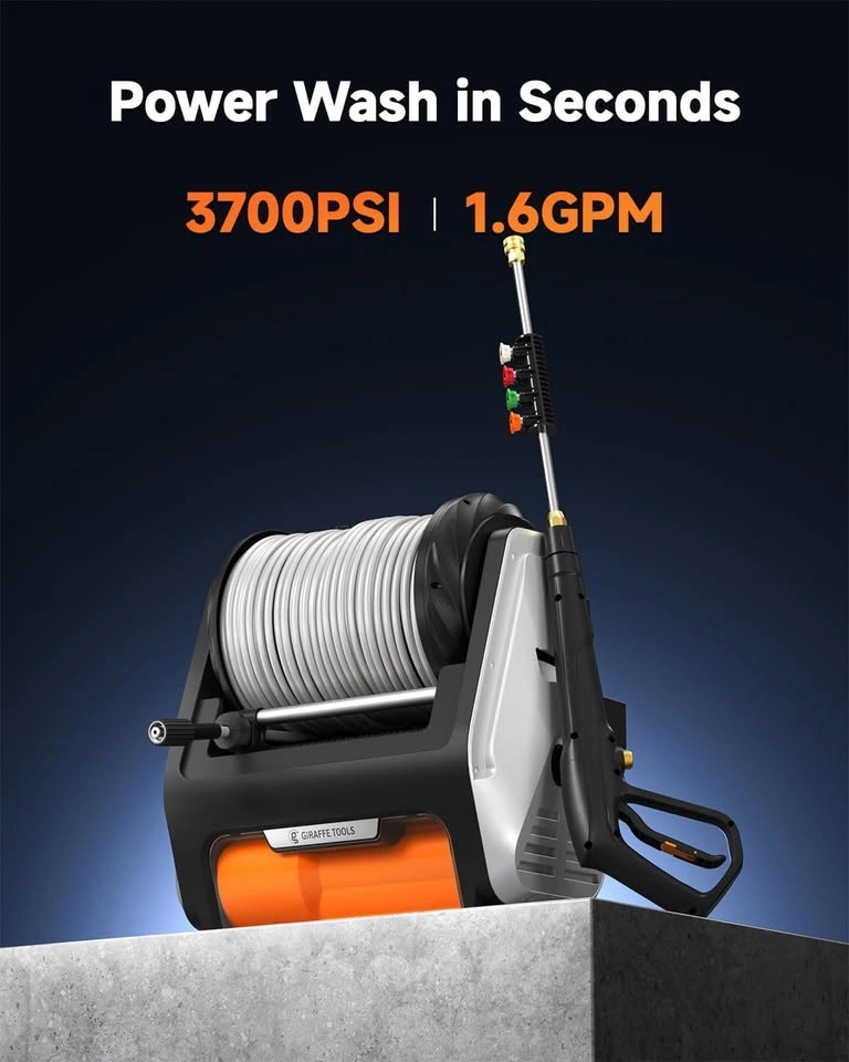 Giraffe Tools Wall Mounted Pressure Washer PRO 3700 PSI - photo 5