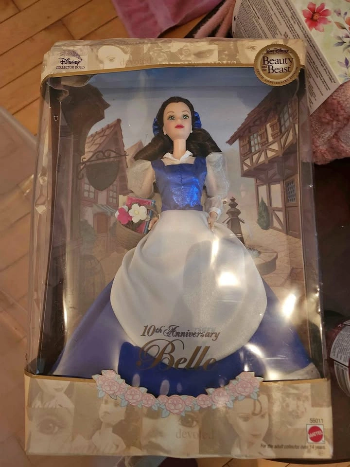 Belle 10th anniversary collectible barbie