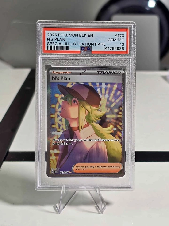 N's Plan PSA 10 (Black Bolt)