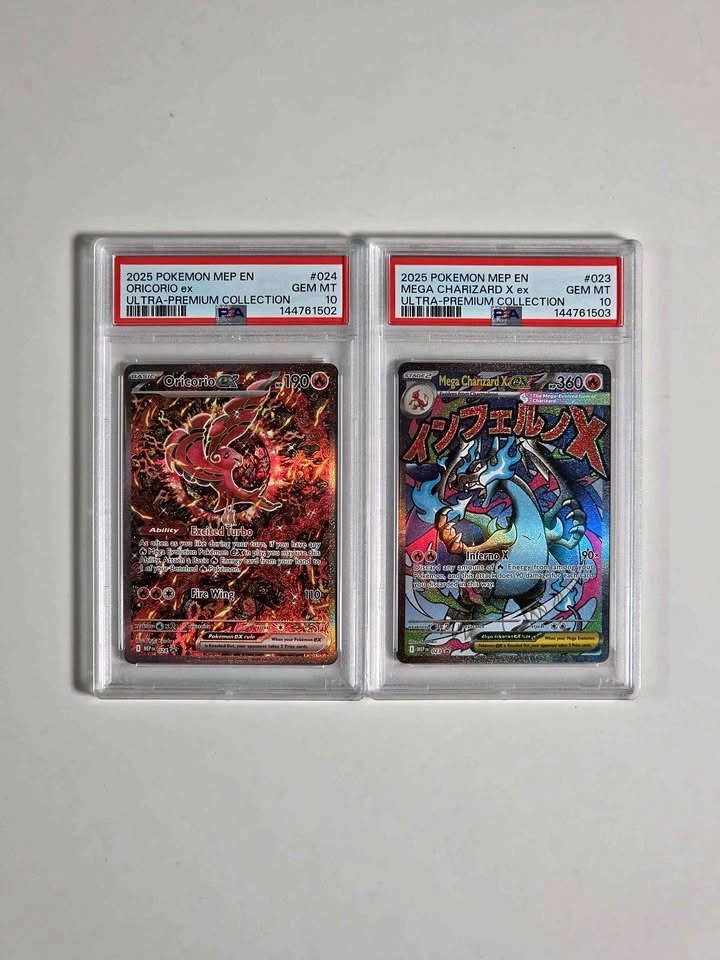 Sequential PSA 10 Oricorio & Charizard UPC Promos (023 and 024)