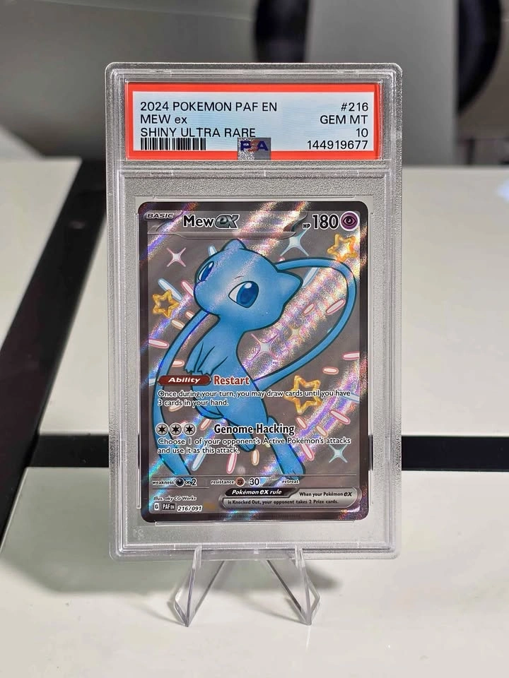 Mew 216 PSA 10 (Paldean Fates)