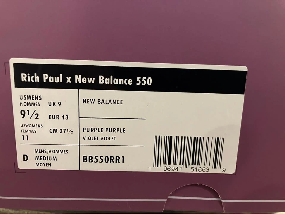 Rich Paul x New Balance 550 - photo 2