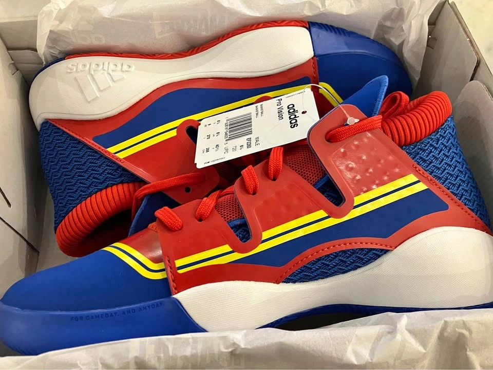 adidas Pro Vision Marvel Captain Marvel Size 9