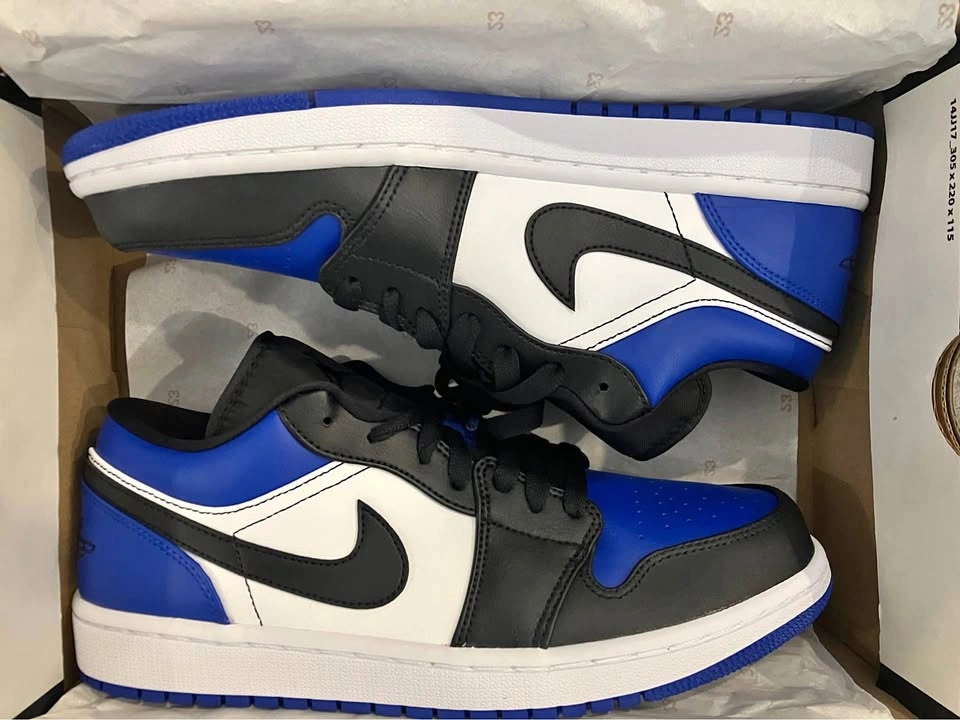 Air Jordan 1 Low Sport Royal Black White size 9