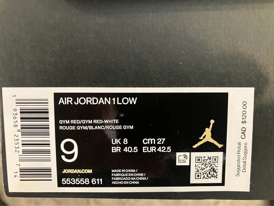 Air Jordan 1 High Zip Black Royal Blue Sneakers US 9 - photo 2