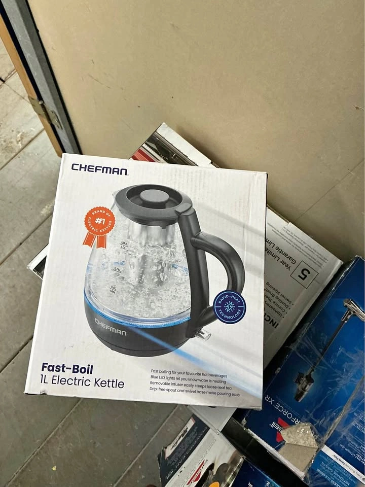 Chefman Fast-Boil 1L Electric Kettle