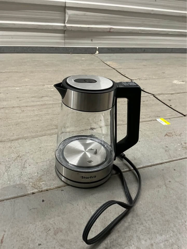 Starfrit Electric Variable Temperature Control Glass Kettle - photo 2