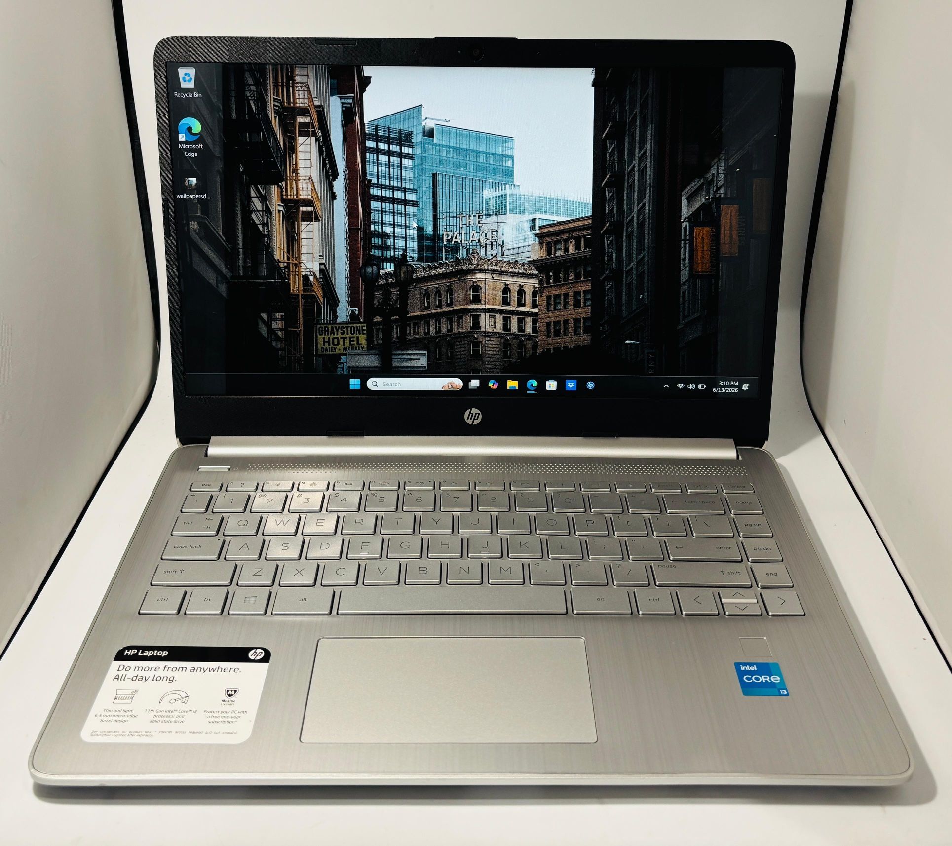 HP Laptop 14” 2021 Core i3-1115G4 3.0Ghz 8GB 256GB SSD
