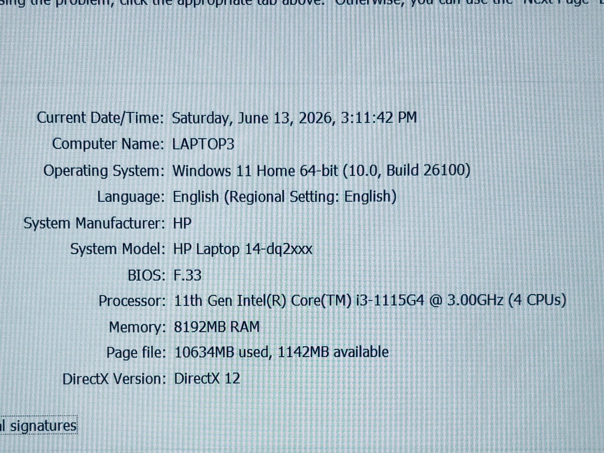 HP Laptop 14” 2021 Core i3-1115G4 3.0Ghz 8GB 256GB SSD - photo 4