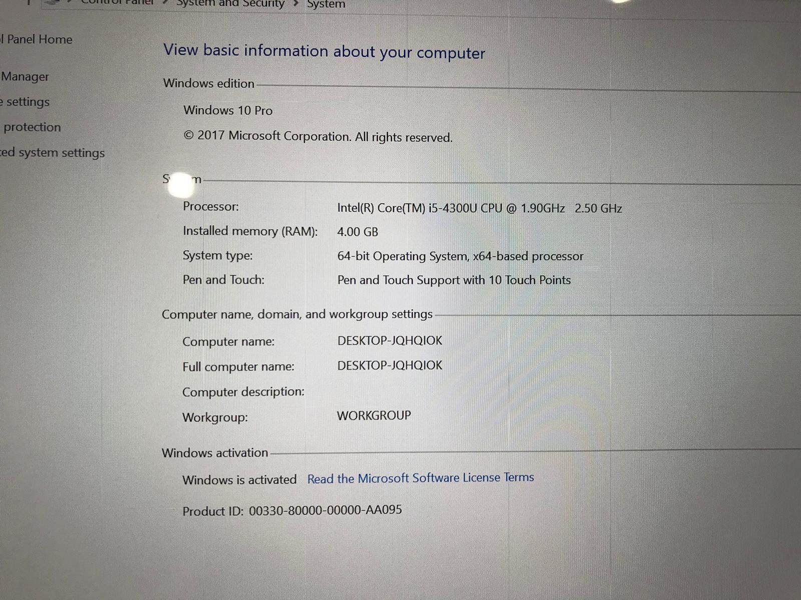 Microsoft Surface Pro 3 Core i5 4GB RAM 128GB SSD FAST!! - photo 2