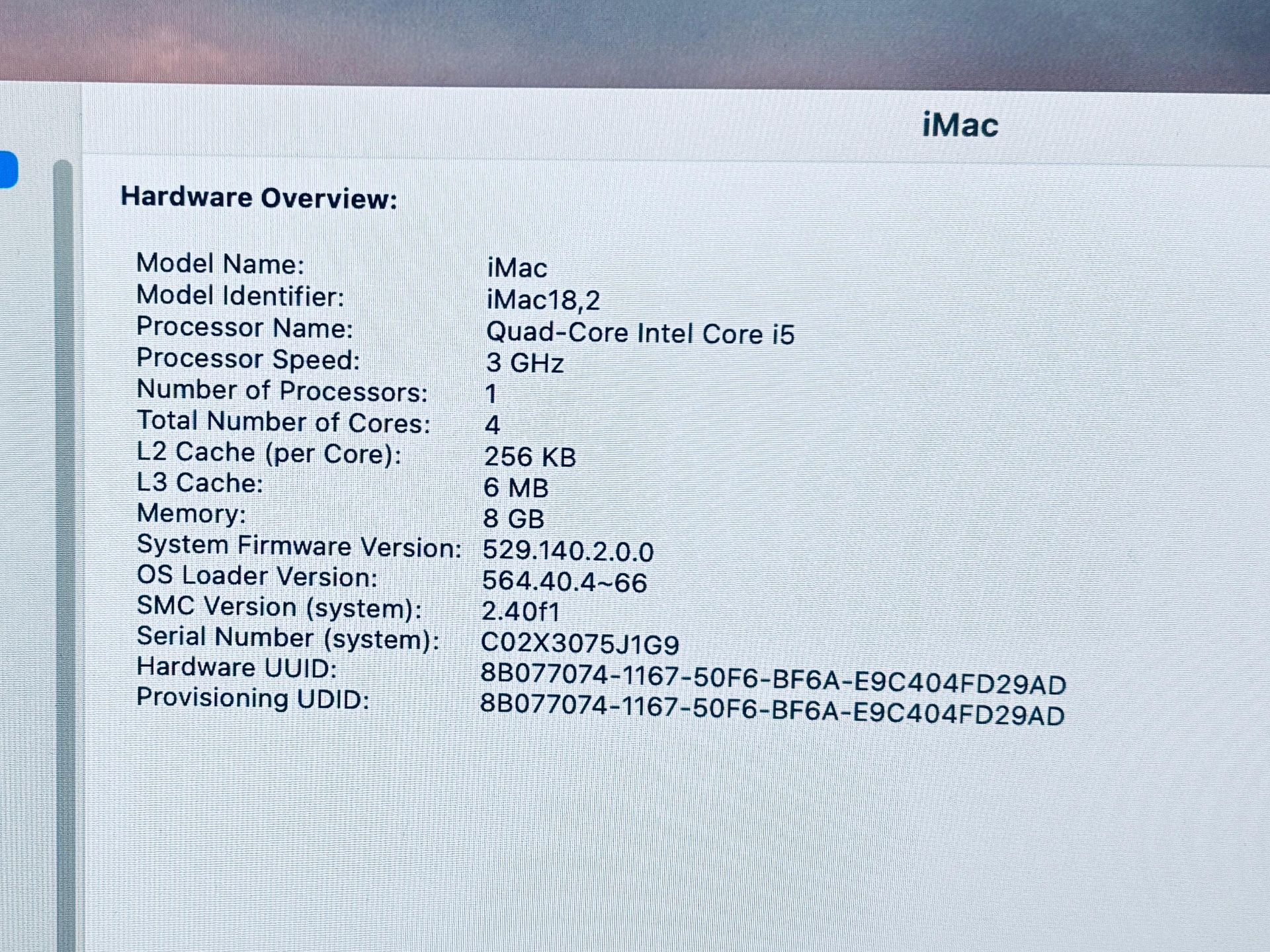 Apple iMac 21.5" 2017 4K i5 8GB 256GB SSD Ventura - photo 4