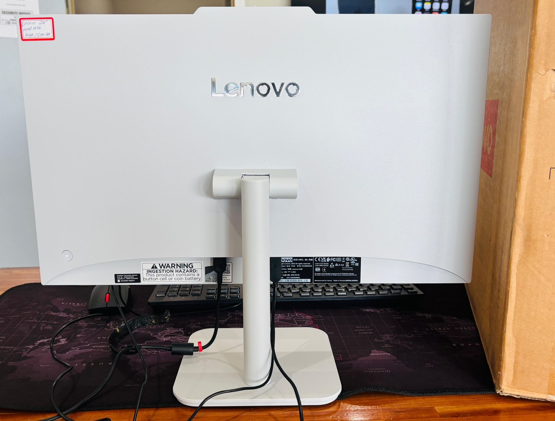Lenovo F0J6 All-in-One PC Intel N100 16GB RAM 512GB SSD - photo 3