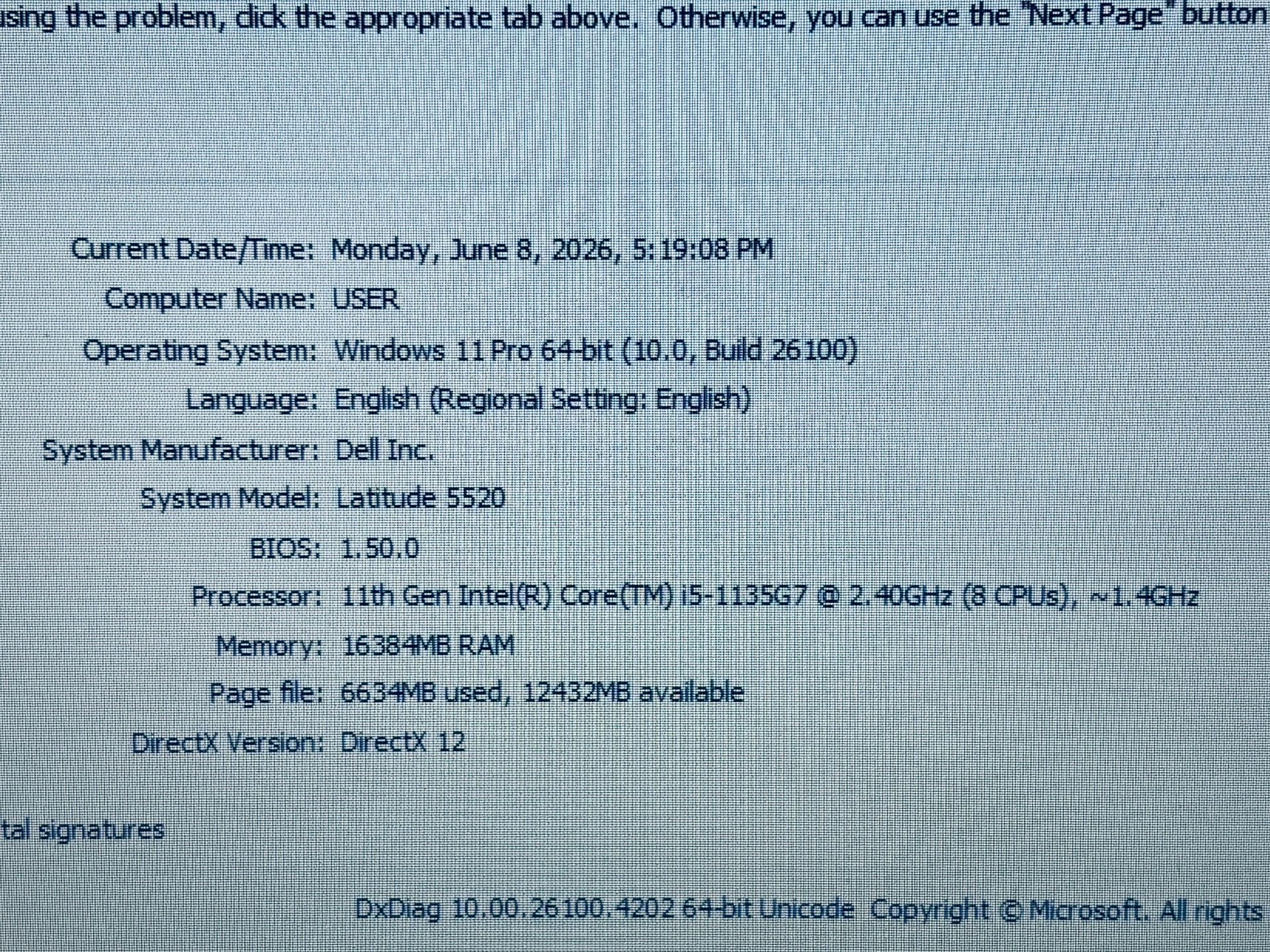 DELL LATITUDE 5520 15.6” i5-1135G7 16GB 256GB SSD Win 11 Pro - photo 3