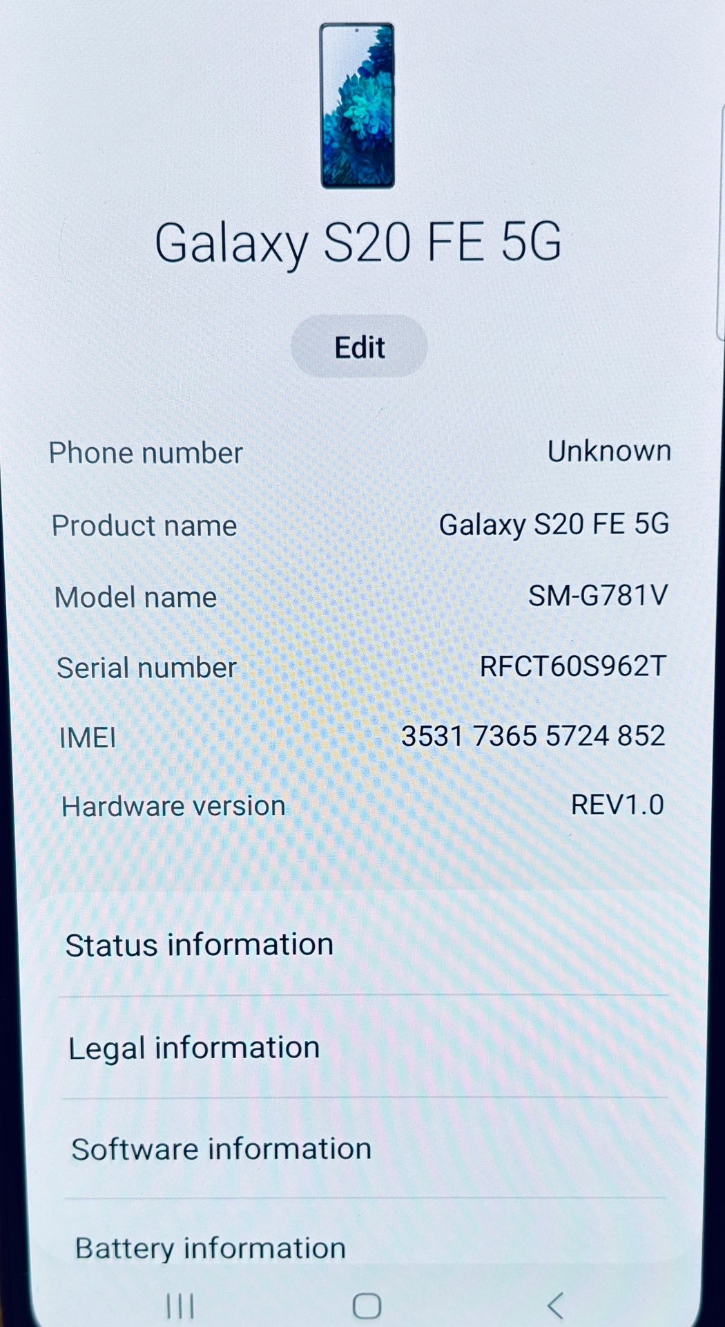 Samsung Galaxy S20 FE 5G 128GB UNLOCKED - photo 4