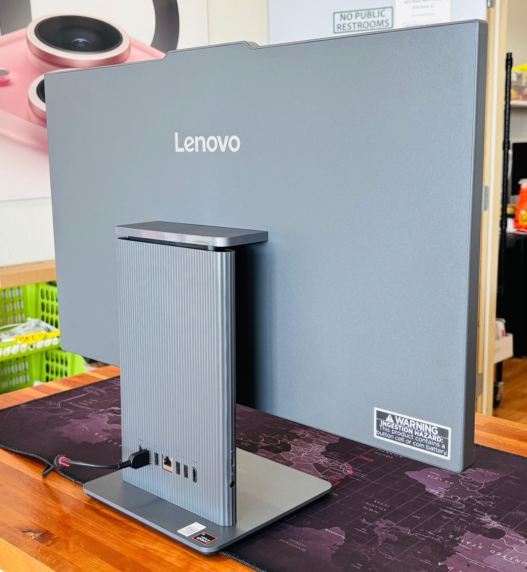 Lenovo 27” 2025 All-in-One Touchscreen PC Ryzen 5 16GB 1TB - photo 4