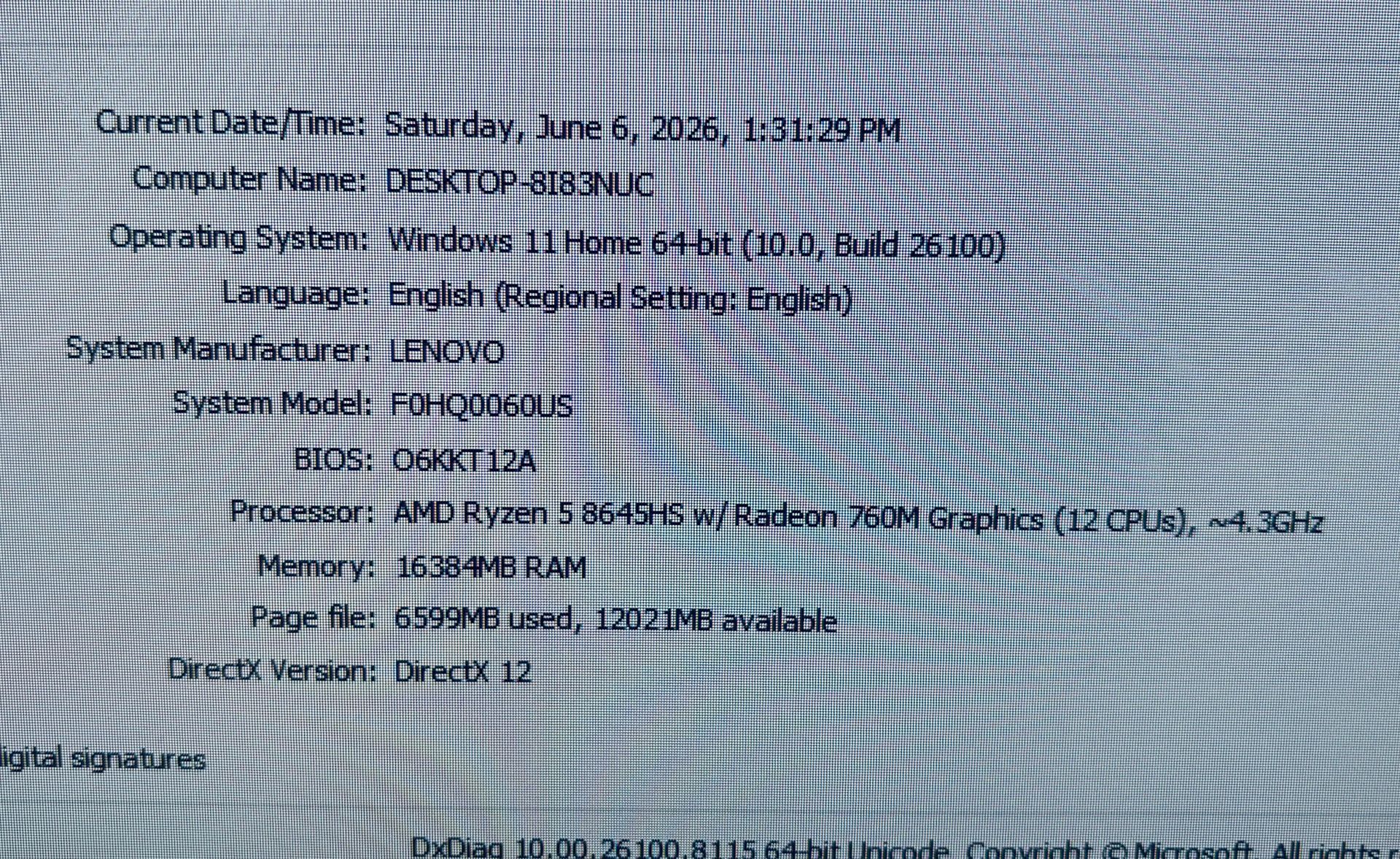 Lenovo 27” 2025 All-in-One Touchscreen PC Ryzen 5 16GB 1TB - photo 5