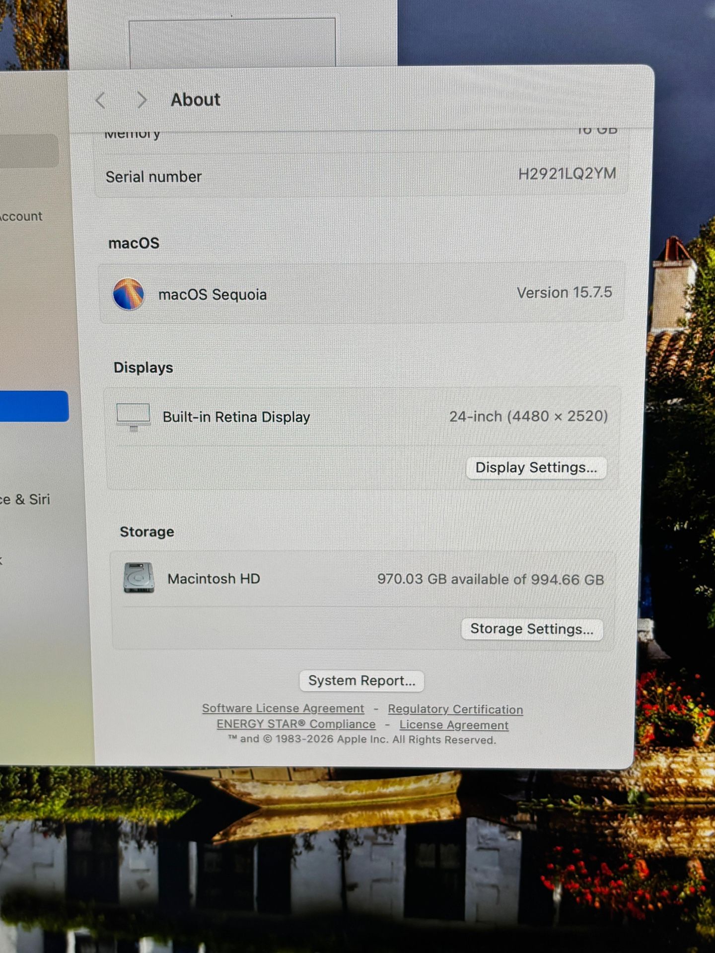 iMac 24” 2023 M3 | 16GB RAM | 1TB SSD | Like New - photo 2