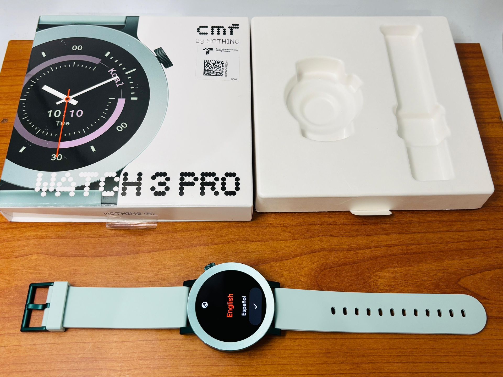 NOTHING WATCH 3 PRO 43” Android Smartwatch (D399) Green -NEW