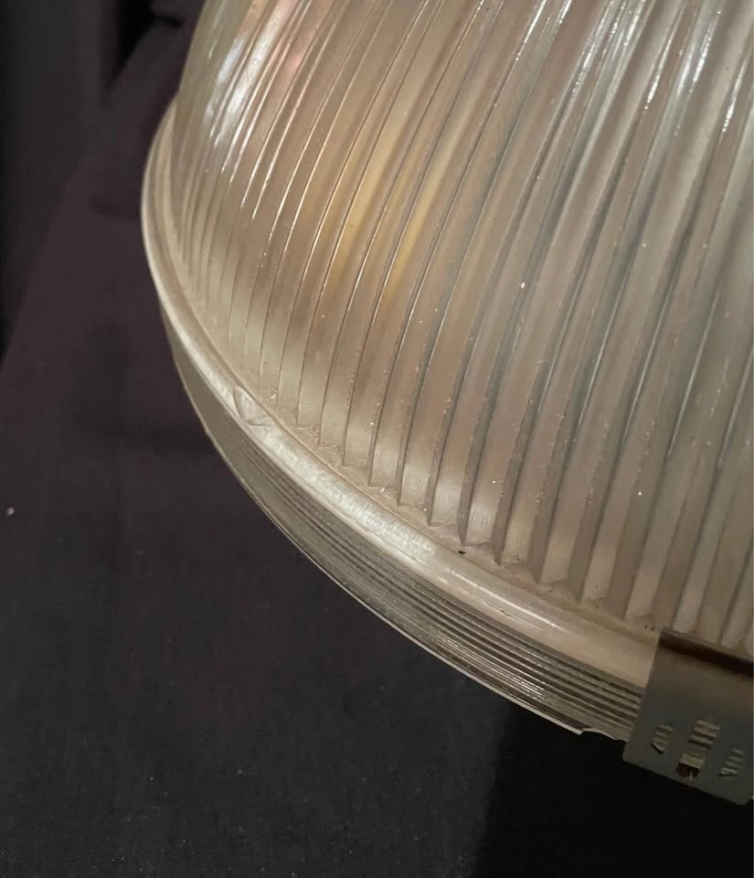 Vintage Glass Light Fixture - photo 4