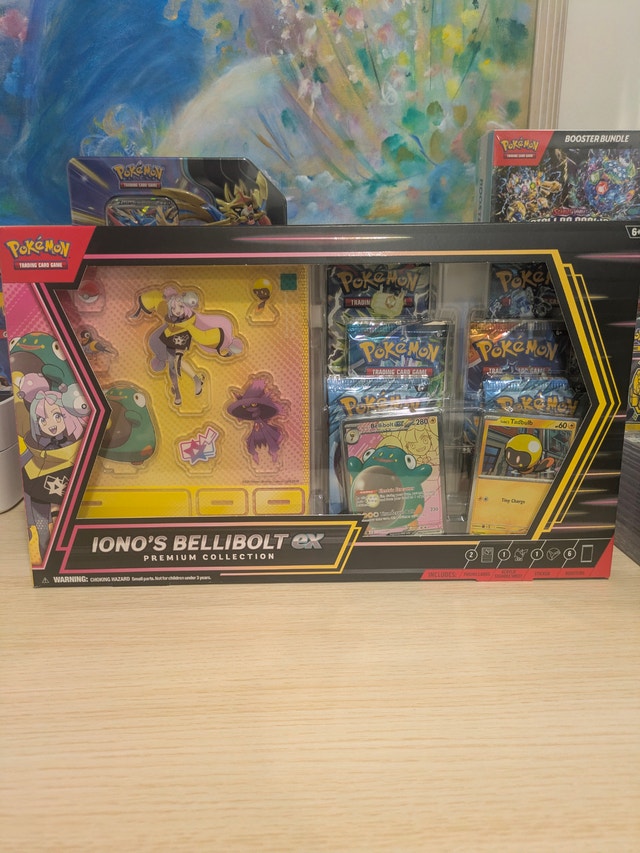 Pokemon Iono's Bellibolt Ex Collection Box Factory Sealed