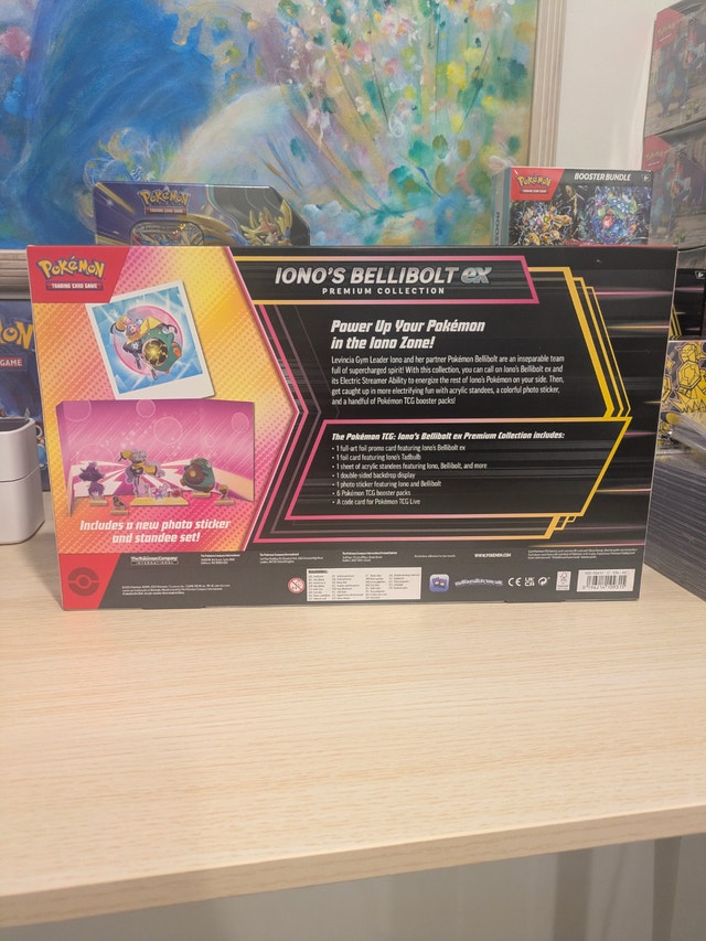 Pokemon Iono's Bellibolt Ex Collection Box Factory Sealed - photo 2