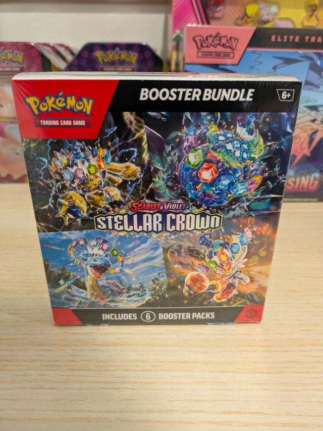 Pokemon Stellar Crown Booster Bundle Factory Sealed