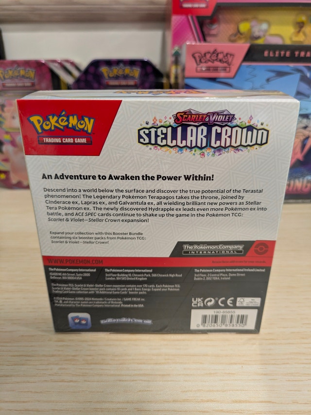 Pokemon Stellar Crown Booster Bundle Factory Sealed - photo 2