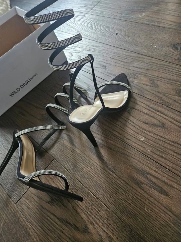 Womens's Rhinestone Heels - photo 4