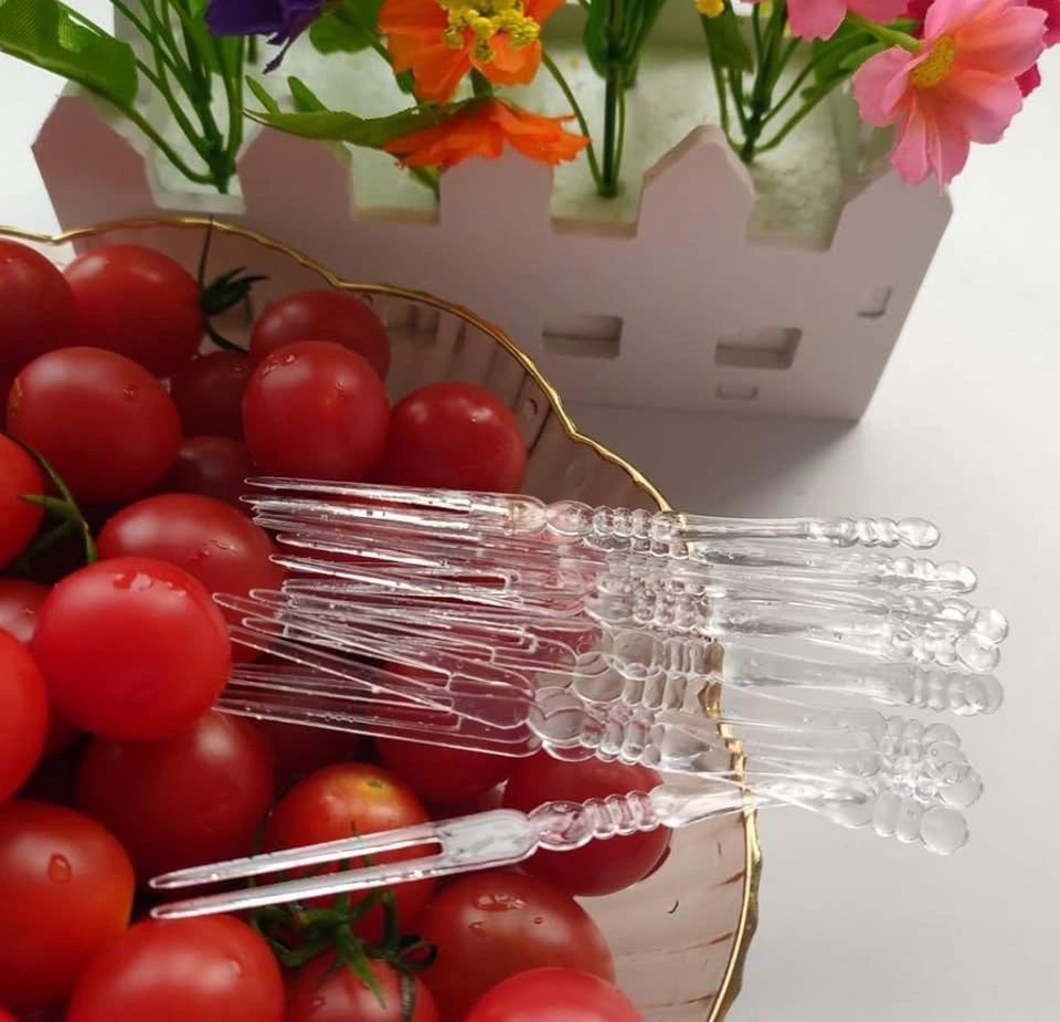 Disposable Plastic Cocktail Picks Fruit Forks - 300 pack - photo 2