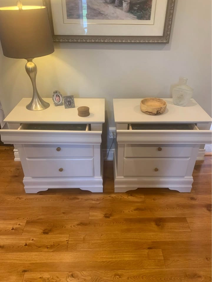 Large Wood Night Stands / Side Tables (2) - photo 5