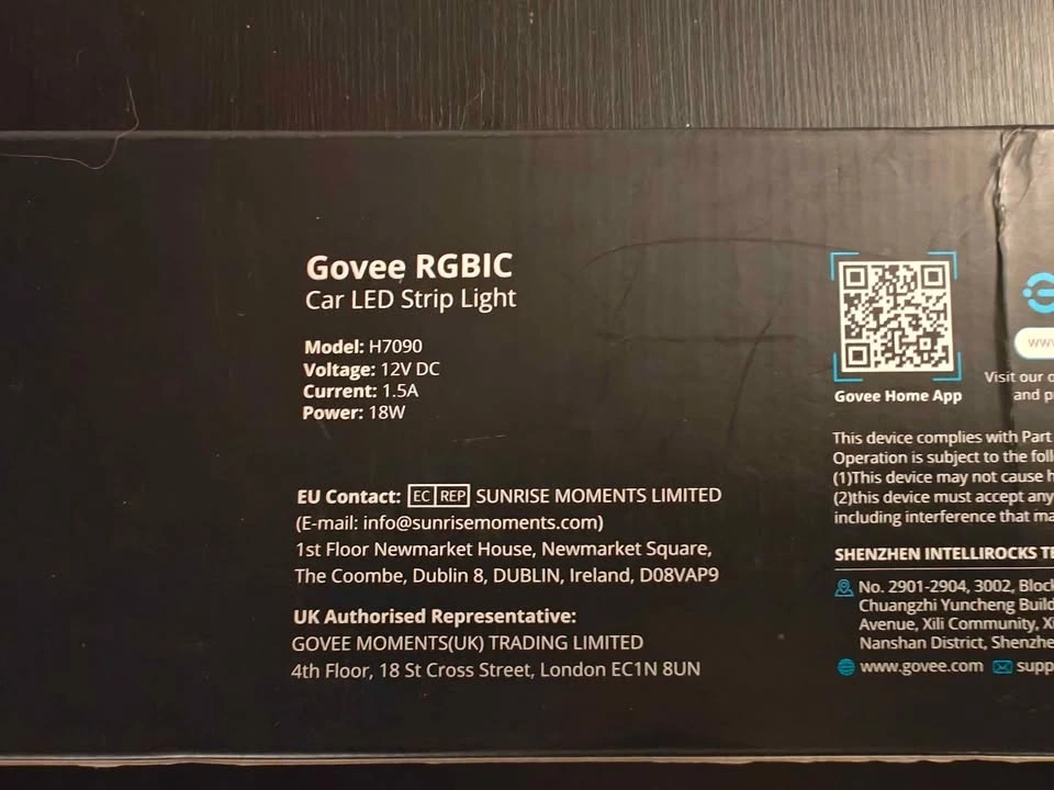 Govee Vehicle RGB Strip - photo 2