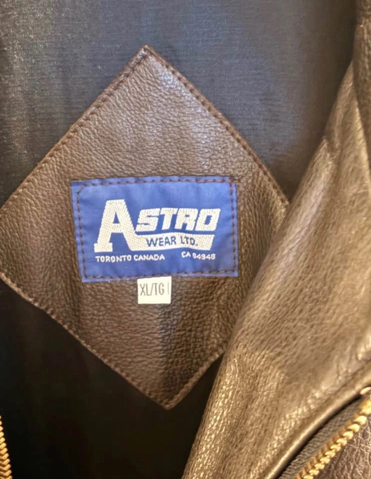 Vintage full-grain leather coat BENTLEY motorcars men’s XL - photo 3