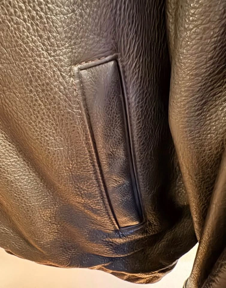 Vintage full-grain leather coat BENTLEY motorcars men’s XL - photo 4