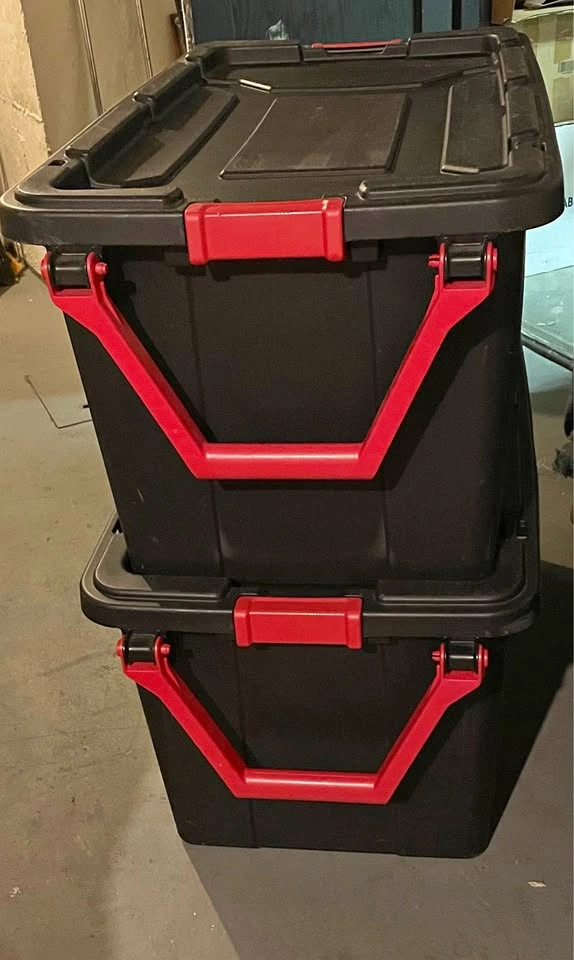 Sterilite 40-Gallon Wheeled Heavy-Duty Storage Totes