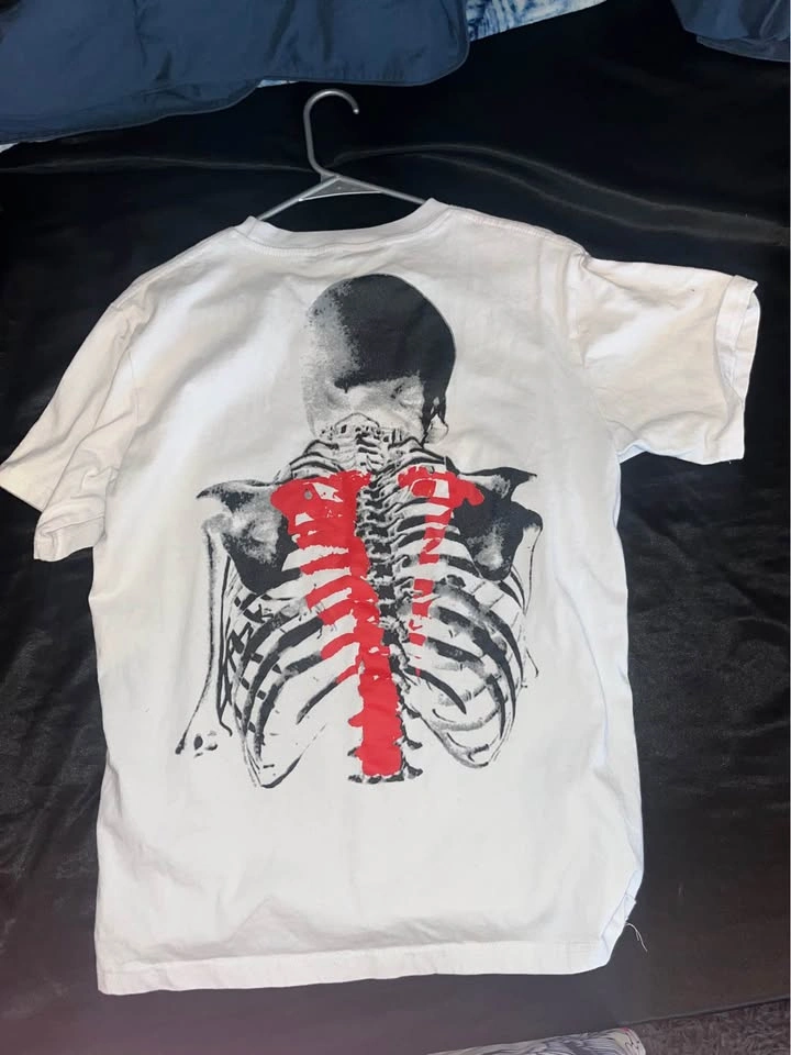 VLONE Never Broke Again Skeleton T-shirt L - photo 2