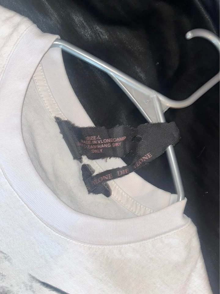 VLONE Never Broke Again Skeleton T-shirt L - photo 3