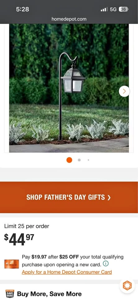 Hampton Bay Oil-Rubbed Bronze LED Filament Pathway Light
