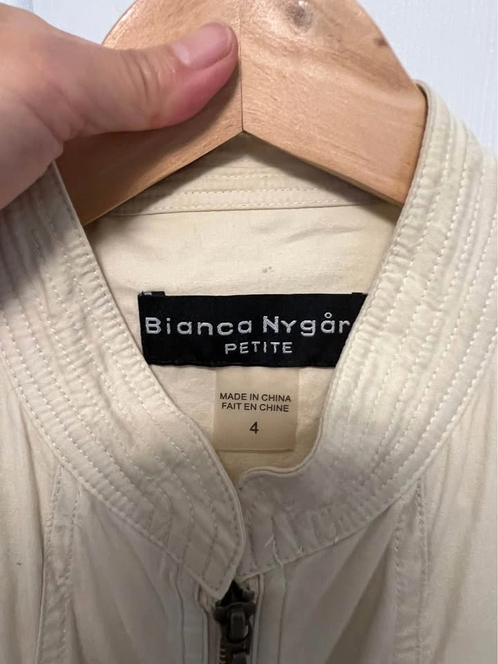 ⚽ Beige Casual long Jacket - photo 3